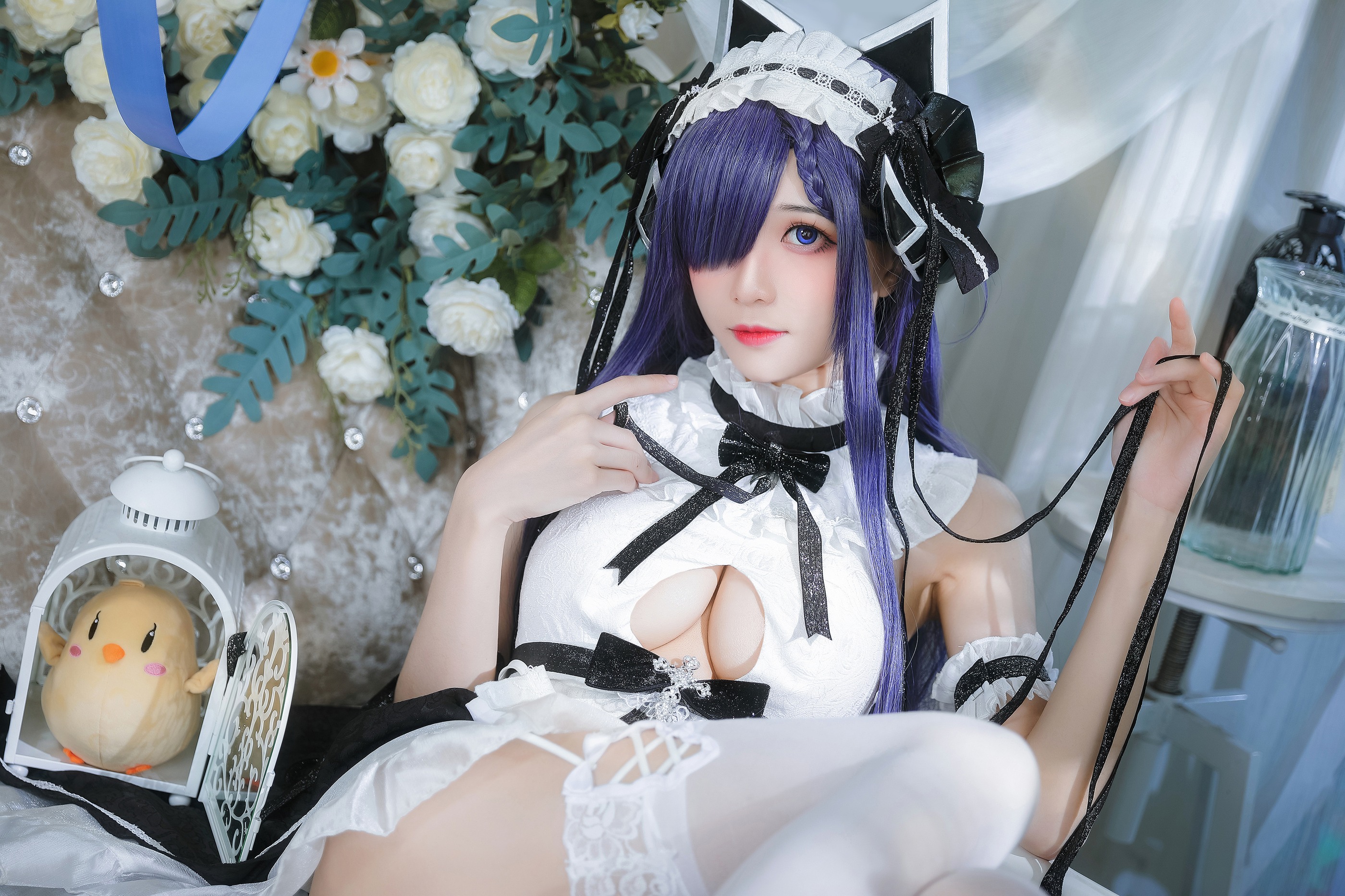 图片[1]-Tomoyo酱 – NO.026 碧蓝航线 奥古斯特女仆[27P]-XikXak